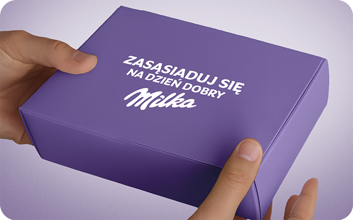 Specjalna paczka Milka